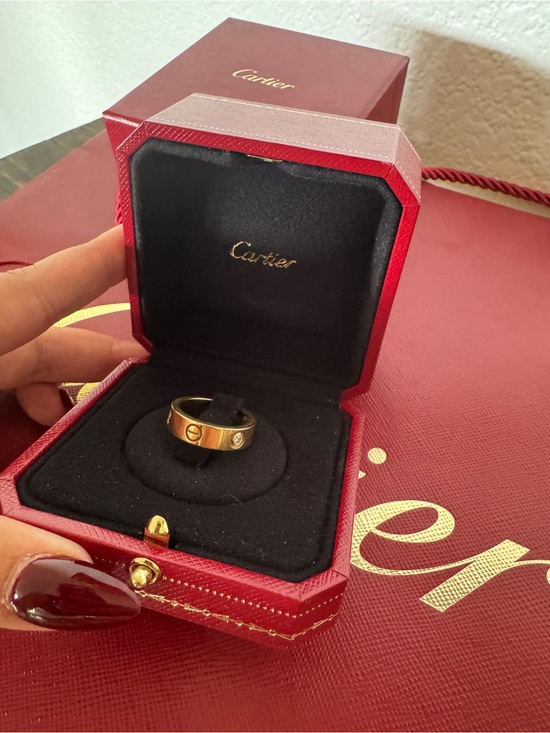 Cartier Jewelry - 100% authentic Cartier love ring